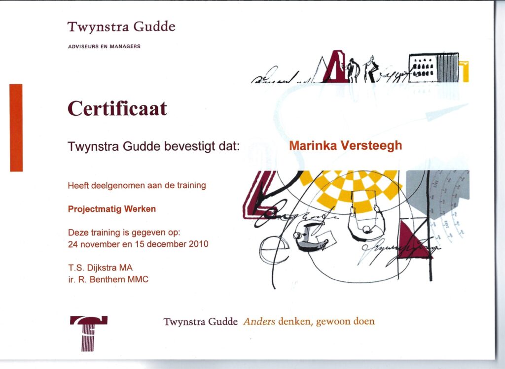 Certificaat Twijnstra Gudde