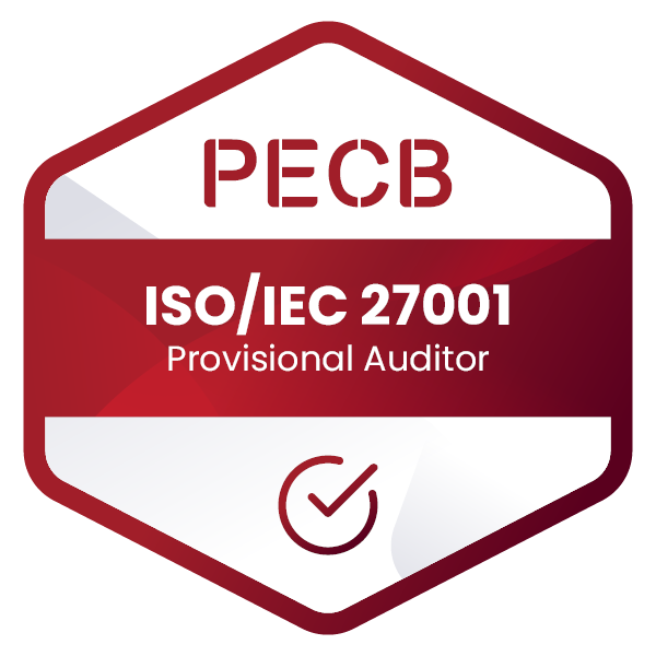 PECB badge auditor ISO 27001
